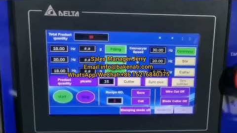 Bakenati BNT-208A Three Hoppers Double Color One Chocolate Filling Cookie Biscuit Encrusting Machine