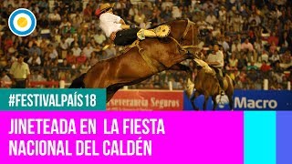 Festival País '18 -  Jineteada en el Festival Nacional del Caldén ’18