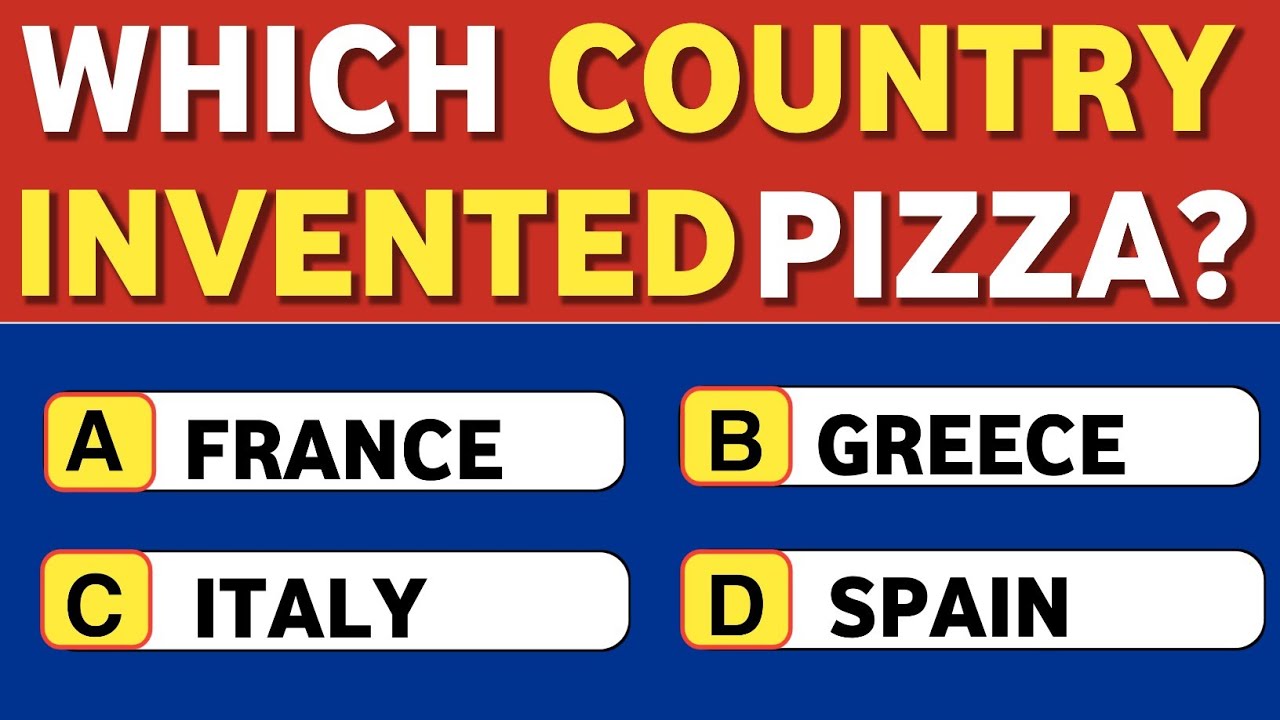 Which Country Invented Pizza? 🍕 Quick GK Quiz!