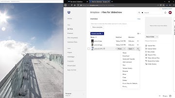 Slideshow - Tutorial 5: Synchronization with Dropbox