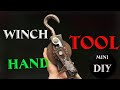 Make Hand Winch || @Mini DIY