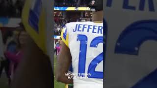How Van Jefferson found out his wife was in labor #shorts #nfl