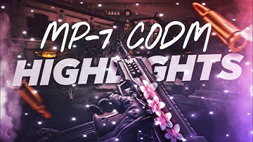 The best QXR "MP7" loadout for cod mobile