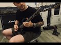 B. C. Rich ST-3 NJ '87 Metal Riff's | Marshal MF350 MODE FOUR and Maxon OD808 @ARCHIE_GRISH