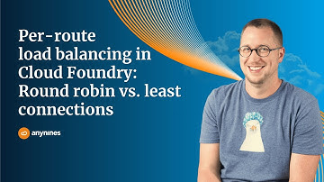 Per-route load balancing in Cloud Foundry: Round robin vs. least connections