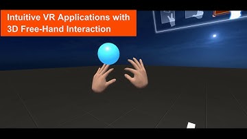uSens 26DOF 3D Hand Tracking Technology and Physics based Interaction demos