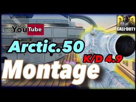 【CoD Mobile】俺より強いランクマ民おる？w Arctic.50 Montage!!  ランクマで無双出来る武器w