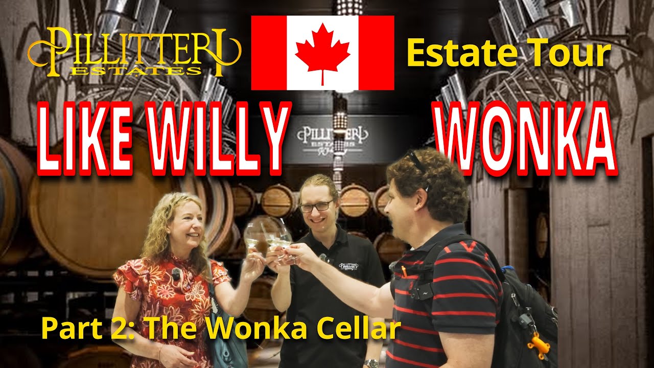 It's Like Willy Wonka at Pillitteri Estate Winery Part 2 - A Peek in the Wine Cellar