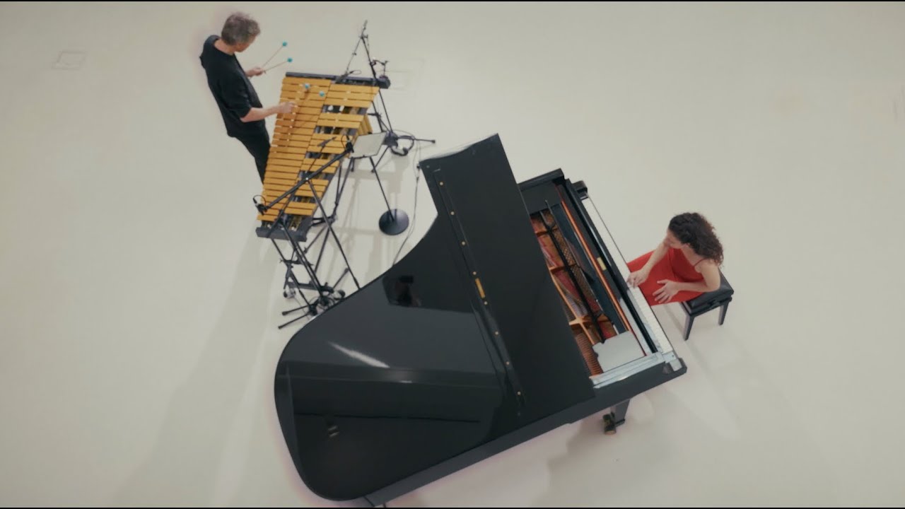 Danae Dörken & Pascal Schumacher play 'Glass Mosaïque' (2025) at FONDATION VALENTINY in Schengen (L)