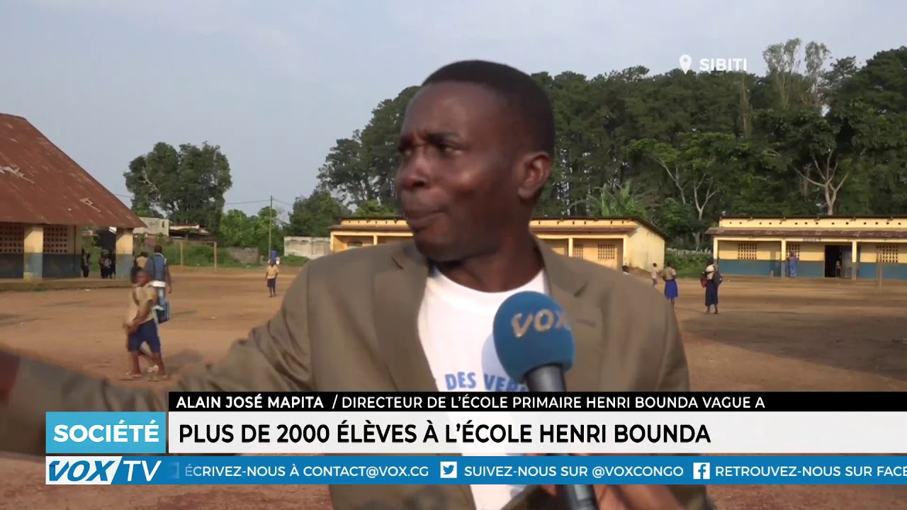 Plus de 2000 élèves à l’école Henri Bounda
