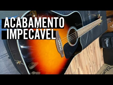 Um dos Violões Mais Lindos da Takamine - GD51CE Sunburst