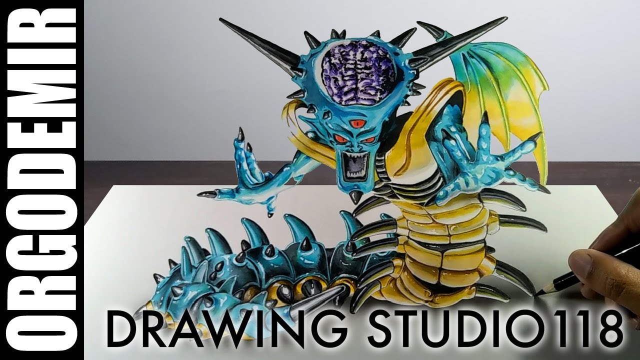 ドラクエ オルゴ・デミーラ イラストメイキング | Drawing studio 118
