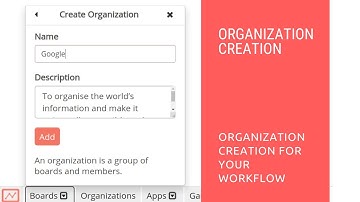 How to add organization on Project Management Software