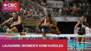 Meet record in womens 100m hurdles final at Diamond League meet in Lausanne | #CBCSports