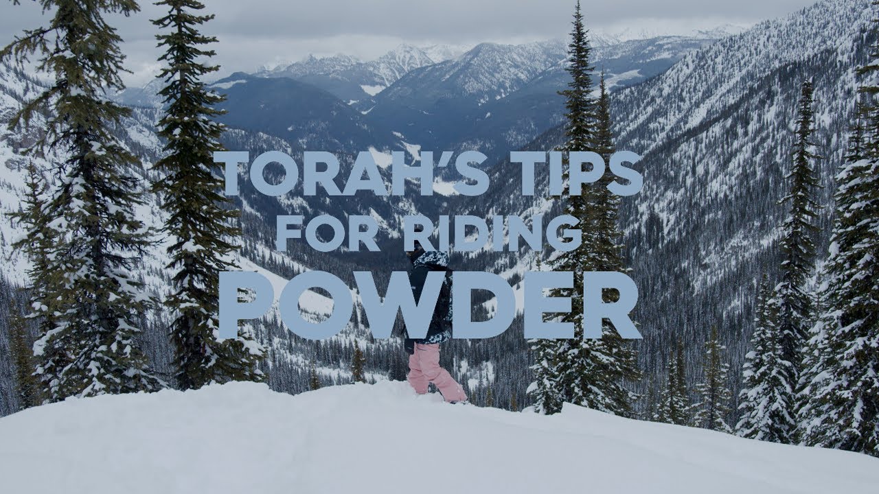 Torah Bright's Top 5 Tips for Riding Powder