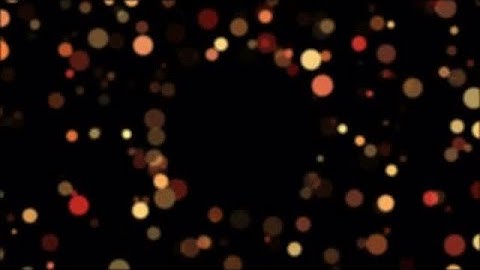Shining Orange Bokeh Sparkles Stock Motion Graphics