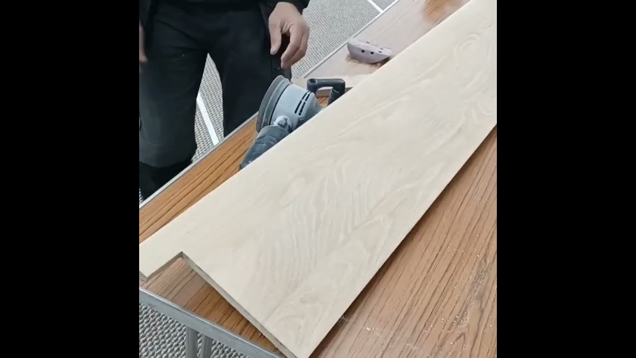 Oak Window sill fitting