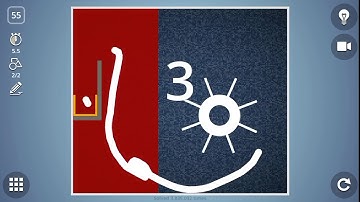 Brain It On! Level 55 solution