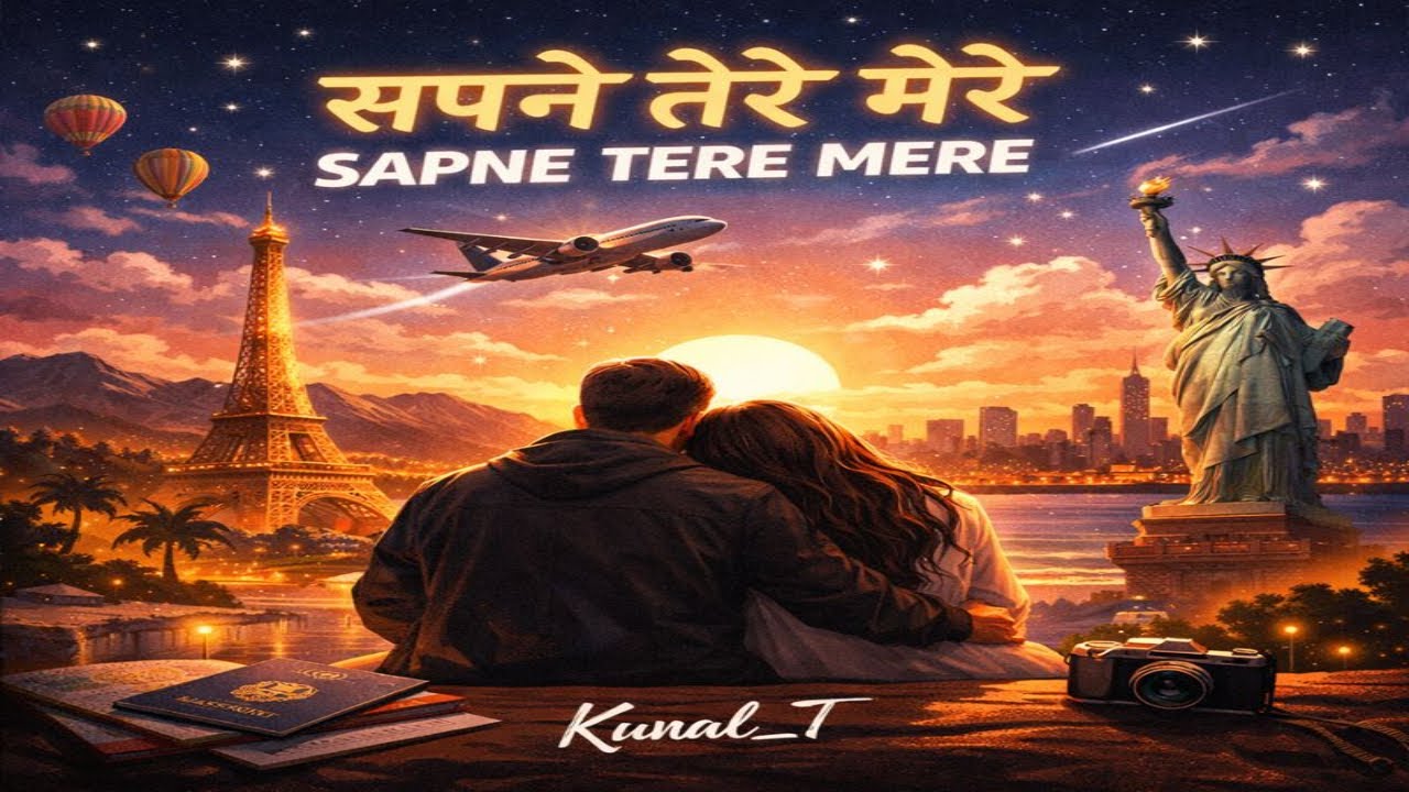 सपने तेरे मेरे  |SAPNE TERE MERE | Hindi–English Love Rap | Future Dreams Vibe 