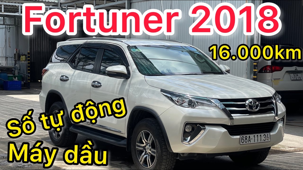 Thông số kích thước xe Toyota Fortuner máy dầu số tự động số sàn