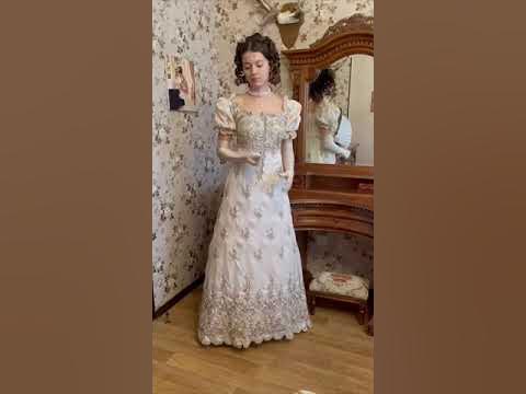 Бальное платье в стиле ампир для образа Татьяны Лариной, Наташи ...