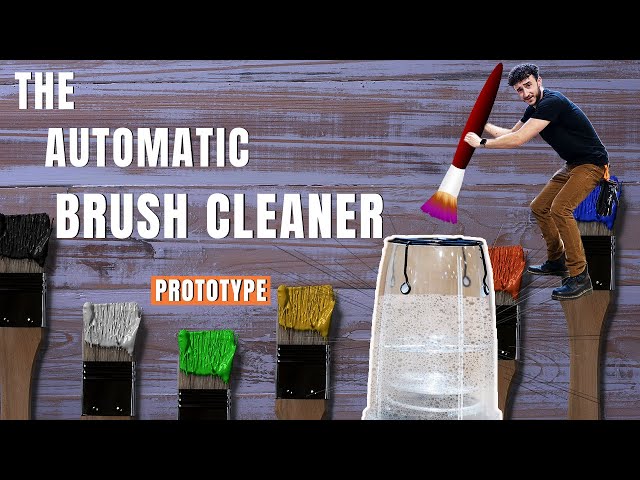 Automatic Paint Brusher Cleaner: Never Wash Your Brushes By Hand Again