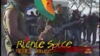 richie spice and brother spanner banner @ rebel salute 2005