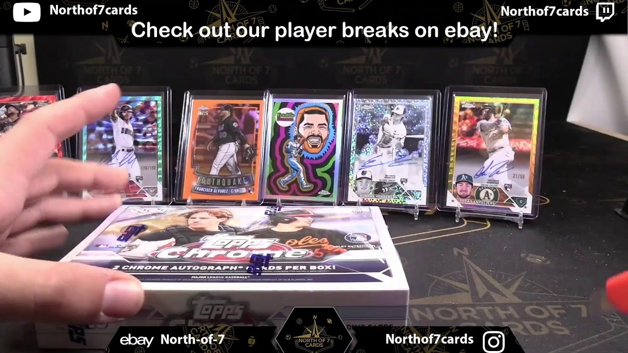 2023 Topps Chrome Baseball Breakers Delight 1 Case BREAK 5 July 31