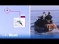 Ukrainian jet-ski commandos launch raid on Putin&#39;s naval stronghold inside Crimea