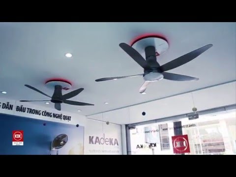 Video Quạt trần đèn Led KDK - Thương hiệu Nhật - Model U60FW - youtube
