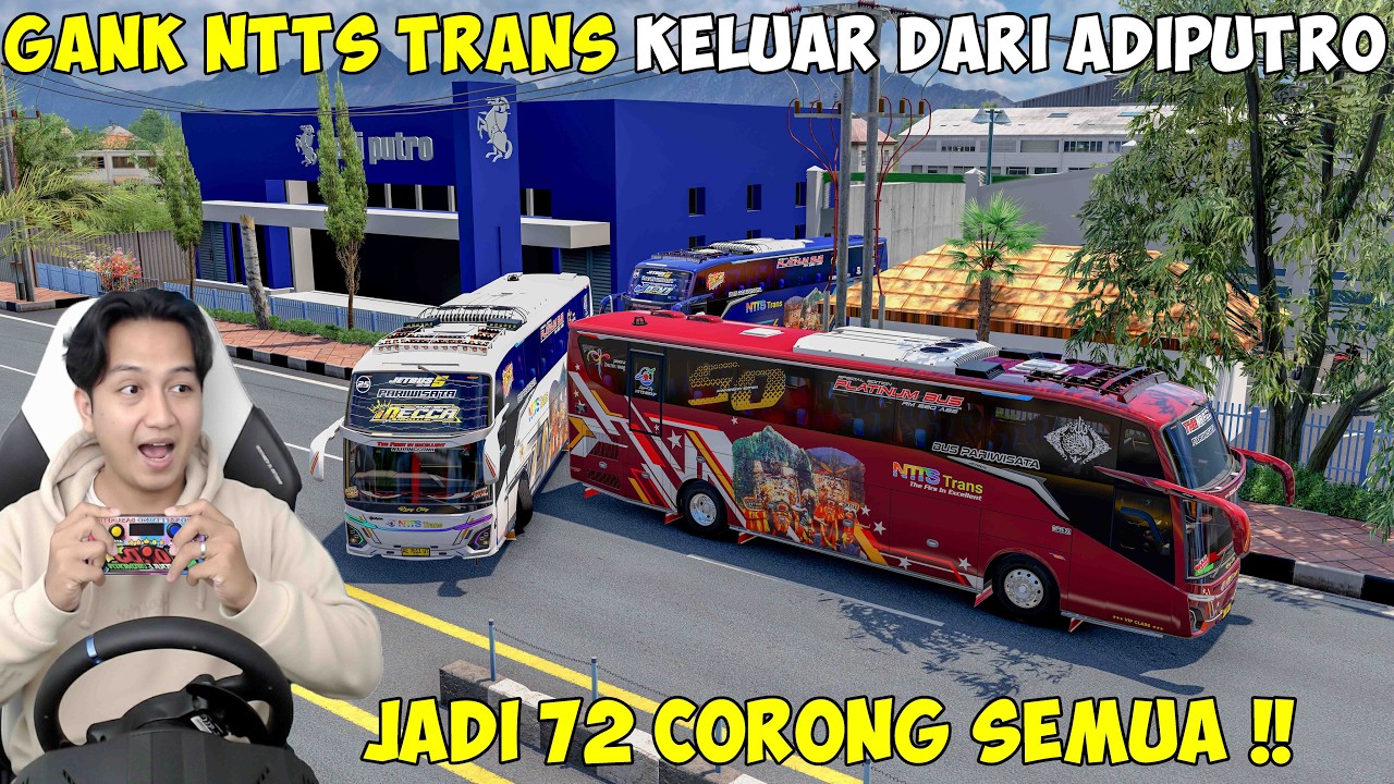 AKU COBAIN BASURI GANK NTTS TRANS YANG SUDAH DI UPGRADE JADI 72 CORONG !!