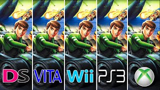 Ben 10 Galactic Racing (2011) DS vs PS Vita vs Wii vs PS3 vs XBOX 360 [Which One is Better?]