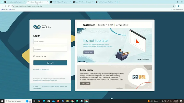How to Reset User Password on NetSuite