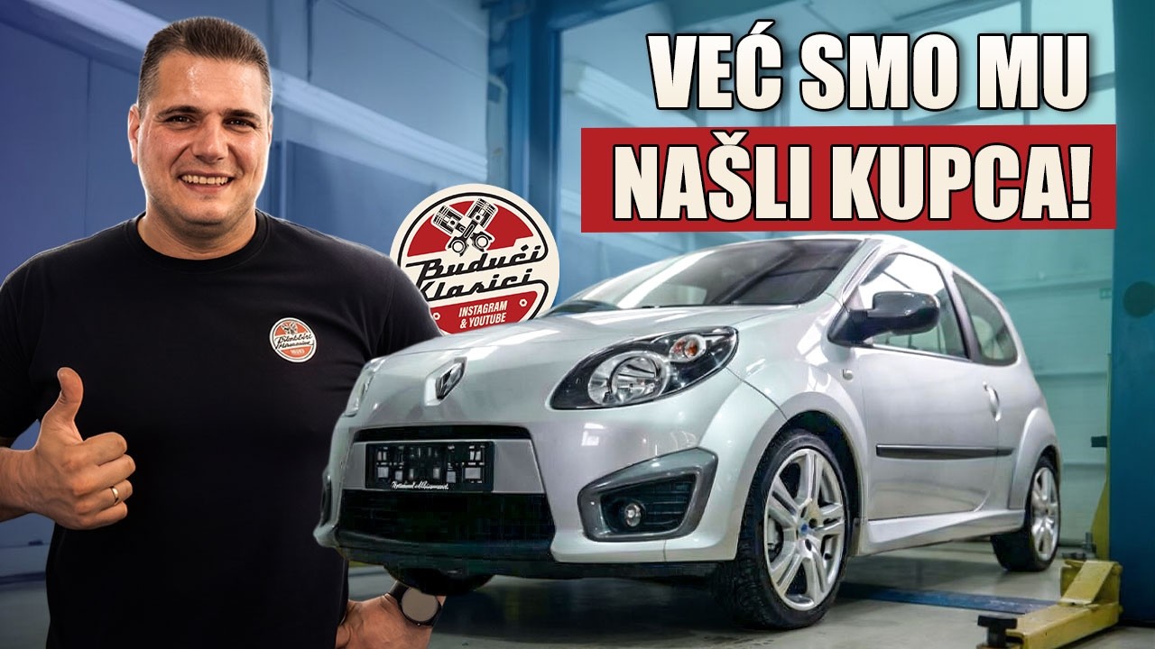 Twingo RS sa 400.000km je napokon spreman!