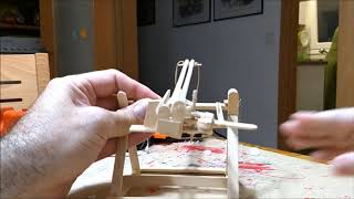 How to make a rubber band rocket launcher