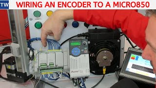 Allen Bradley Micro850 Encoder Wiring to a High Speed Counter