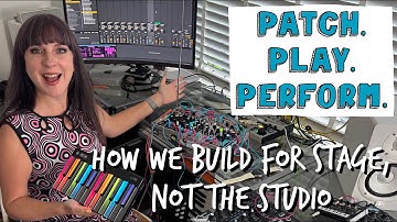 How I Build Modular Synth Patches for Live Gigs (Full Setup & Workflow)