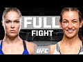 Ronda Rousey Vs Miesha Tate 2 FULL FIGHT UFC 168 