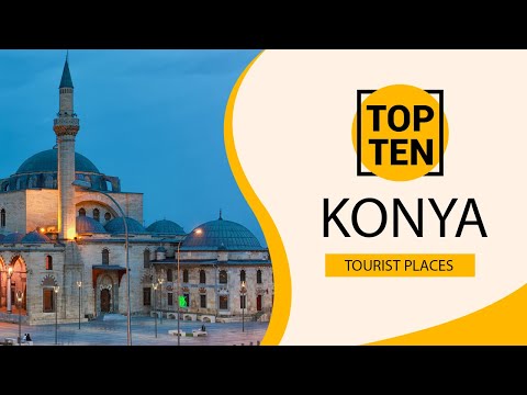 Top 10 Best Tourist Places to Visit in Konya | Turkey - English