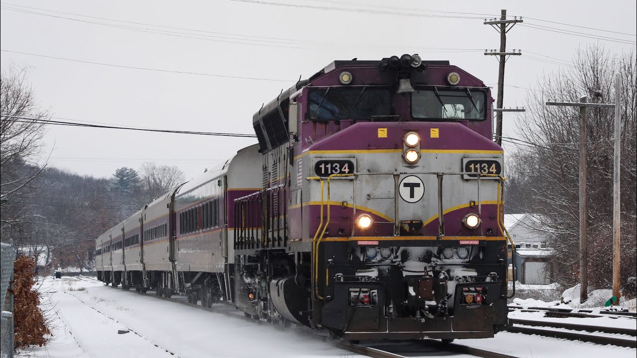 MBTA in Ayer, Massachusetts! 2/26/23