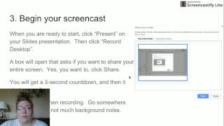 How to use Screencastify with Google Slides