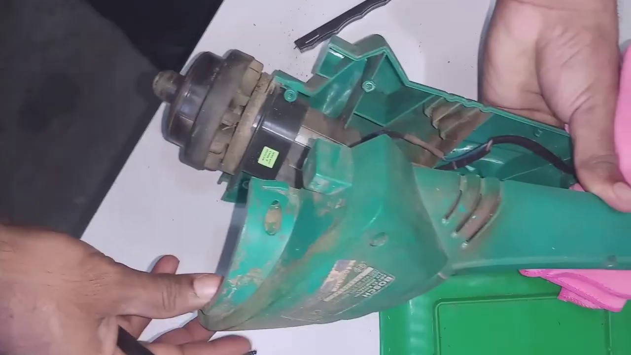 bosch grass trimmer maintenance and repair/cara selenggara dan baiki