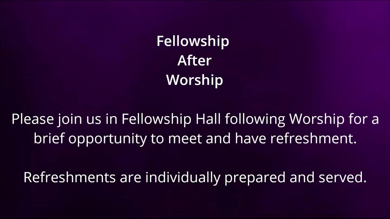 January 9th, 2022, First Presbyterian Church, McPherson, KS YouTube