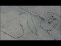 How to set up a trot line