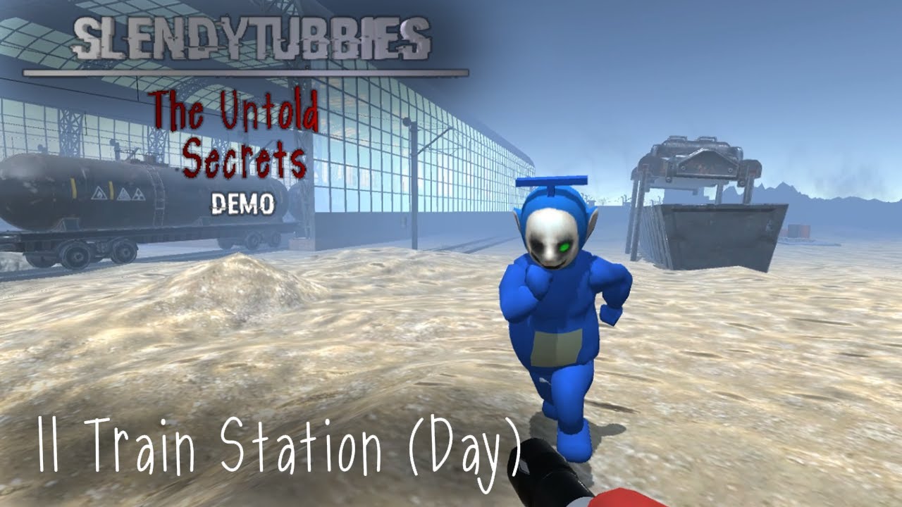 Slendytubbies: The Untold Secrets - Train Station (Day) |11|