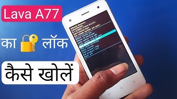 Lava a77 hard reset || Lava A77 Hard Reset withaut computer || lava mobile ka lock kaise tode ||