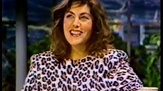 Video thumbnail of "Laura Branigan - "Satisfaction" LIVE [cc]  & interview. The Tonight Show  1985 (Part 2 of 2)"