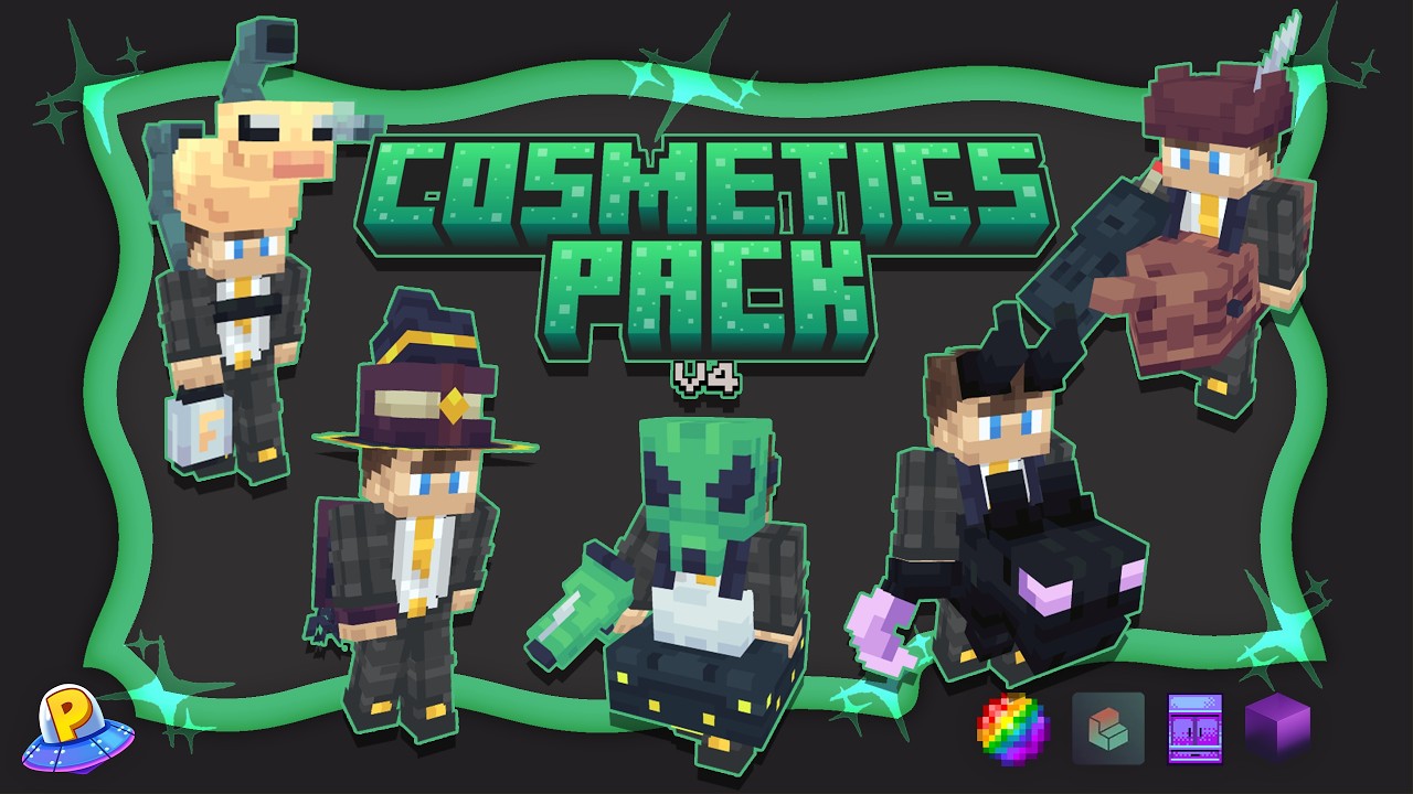 Cosmetics Pack v3 - MCModels | MCModels