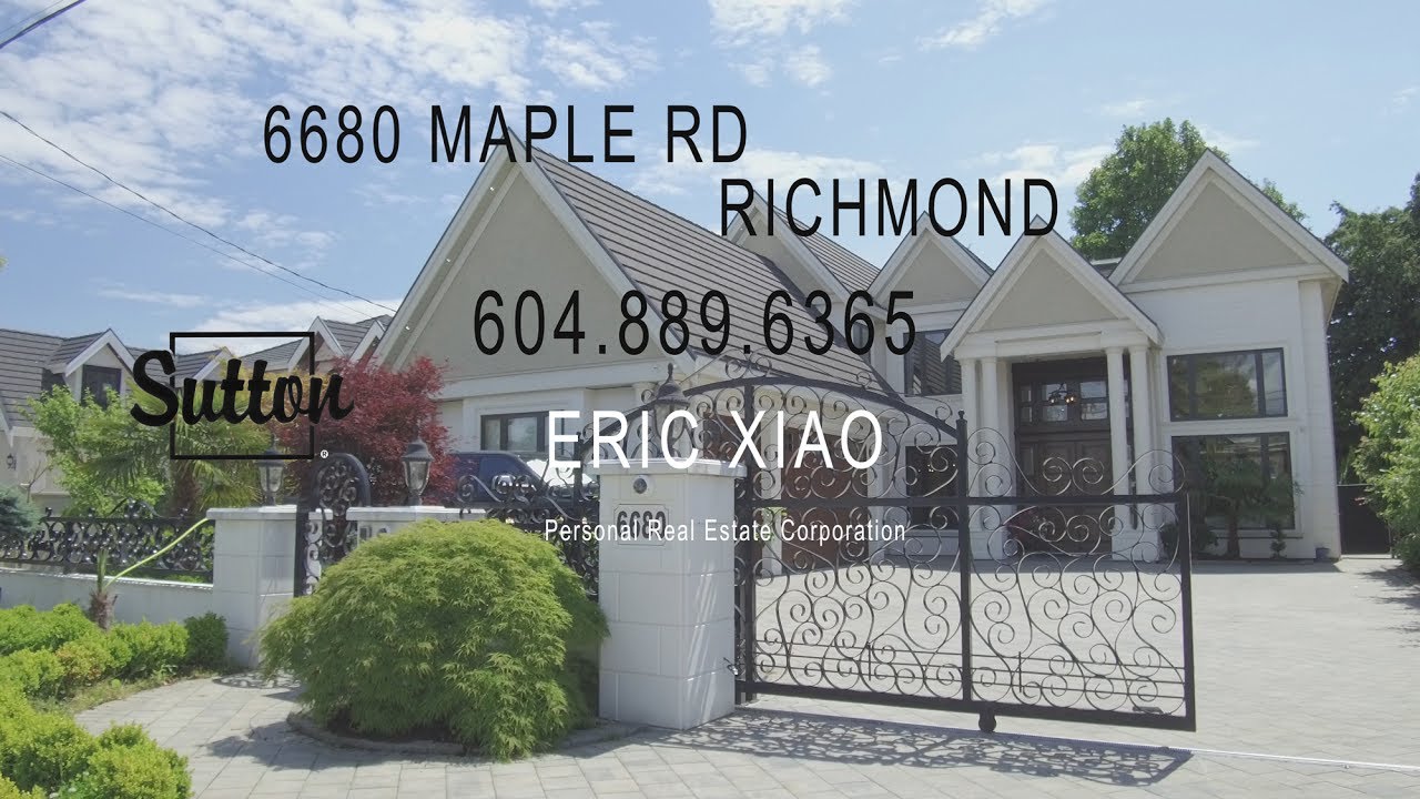 Minh Huyền 4K VIDEO TOUR: 6680 MAPLE RD, RICHMOND, BC V7E 1G5 by Eric Xiao at
