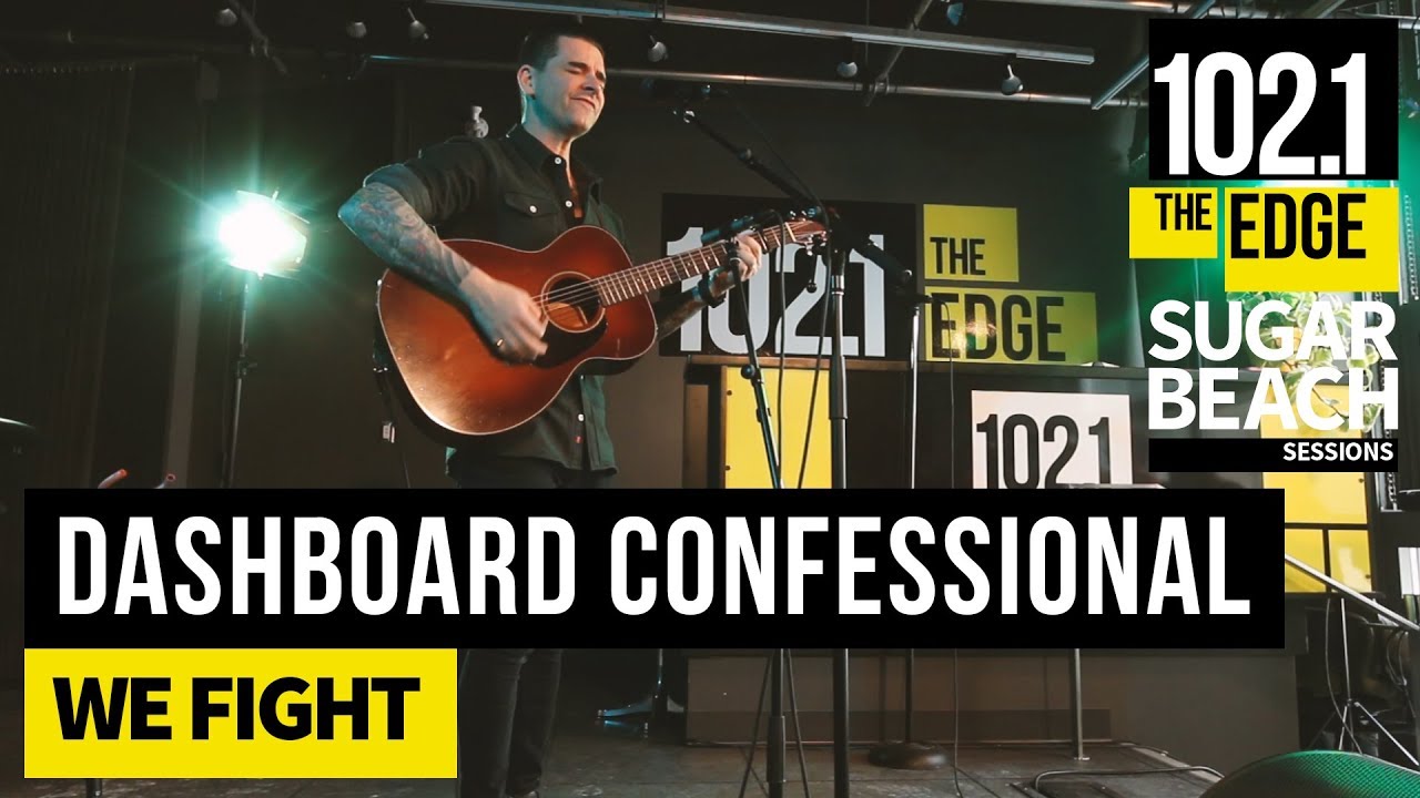 Dashboard Confessional We Fight (Live at the Edge) YouTube